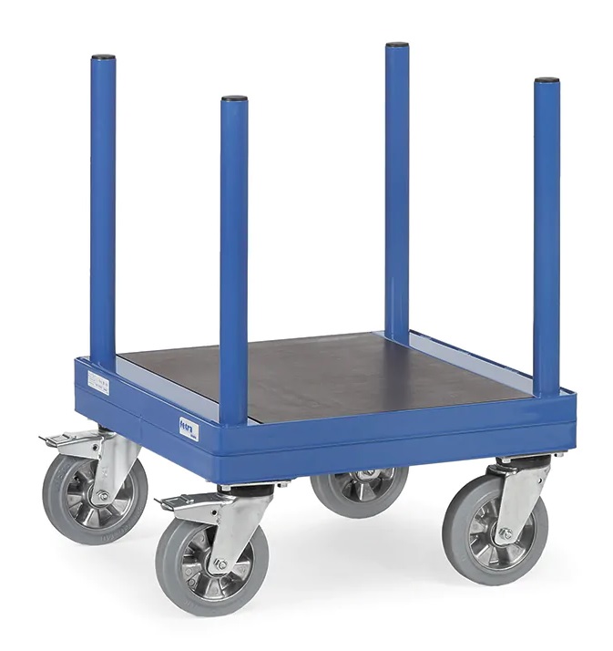 Langmaterial-Wagen mit Rungen, Tragkraft 1500 kg