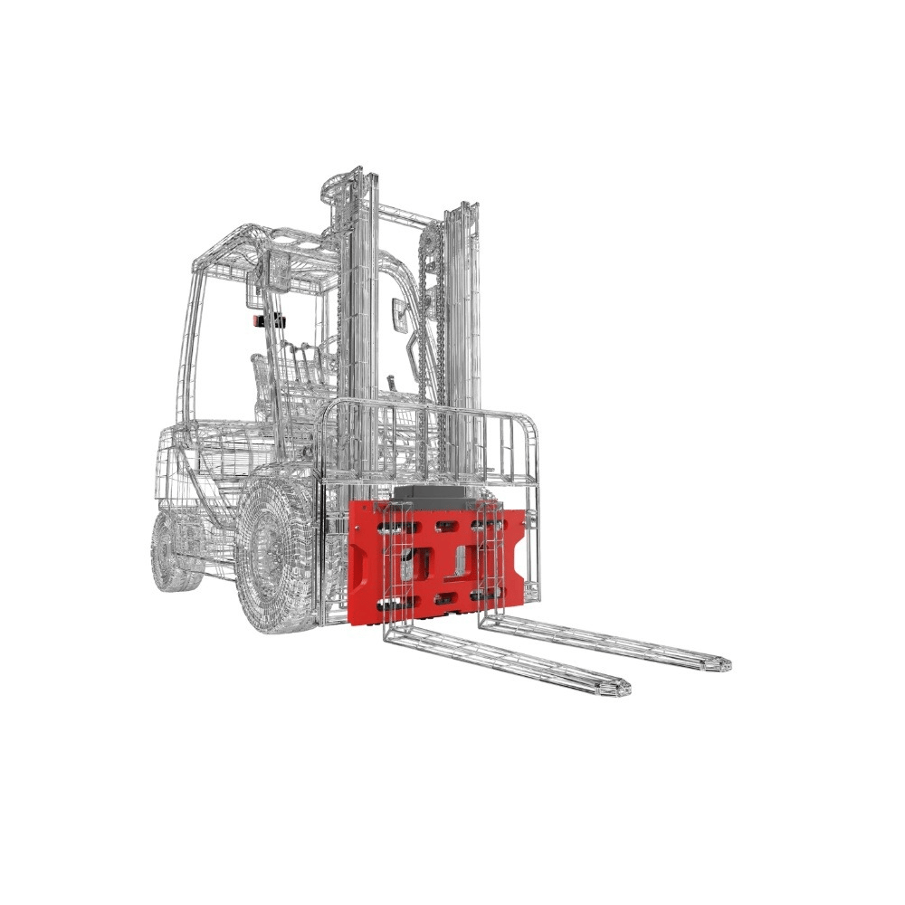 RAVAS iCP-32 Gabelträgerplattenwaage für Gabelstapler, Tragkraft 2'500–5'000 kg