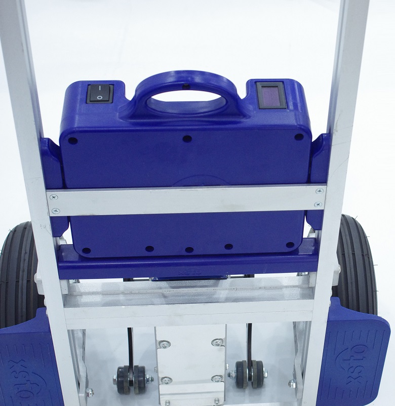 Elektrischer Treppensteiger, Typ TS 170-E, Tragkraft 170 kg, ohne Bremse, wahlweise mit grosser Schaufel