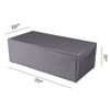Platinum AeroCover Housse de protection pour banquette lounge, L x L x H 1700 x 1000 x 700 mm