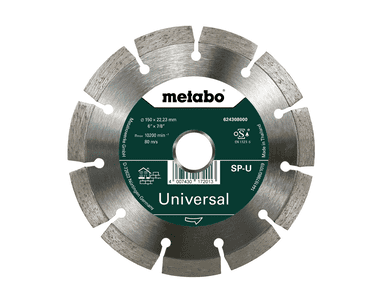 Metabo Diamanttrennscheibe "SP-U" Universal, 150 x 22,23 mm
