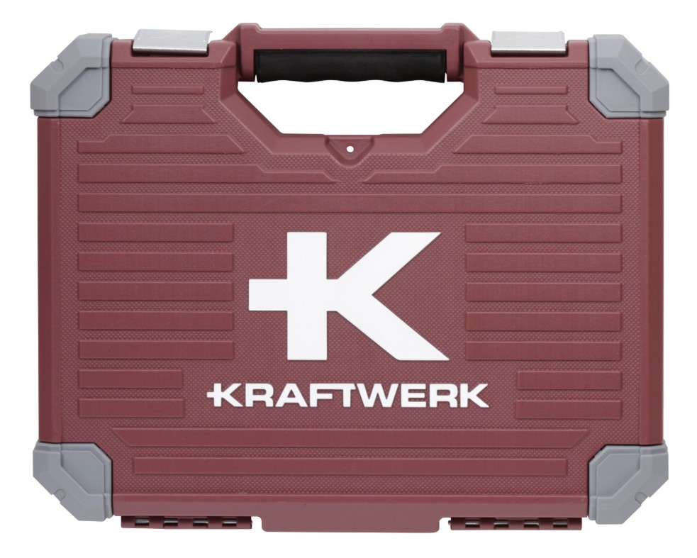 KRAFTWERK PRO LINE Werkzeugkoffer, Steckschlüssel-Satz, 3/8", inkl. Werkzeug, 28-teilig