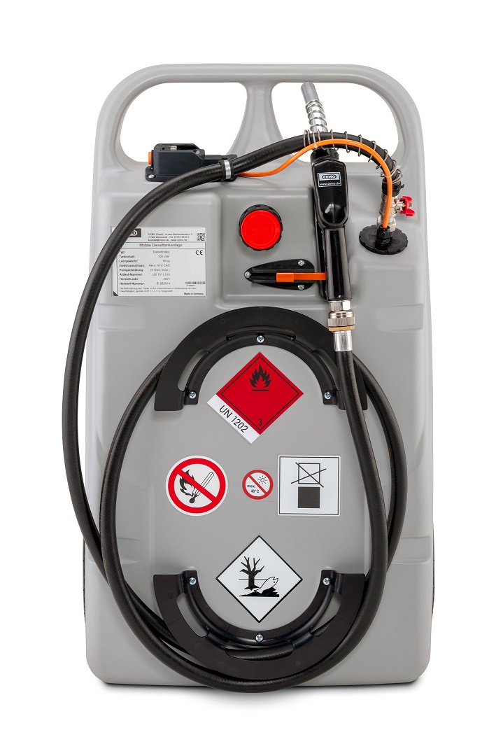 Dieseltrolley 60 Liter mit CAS-Akkusystem
