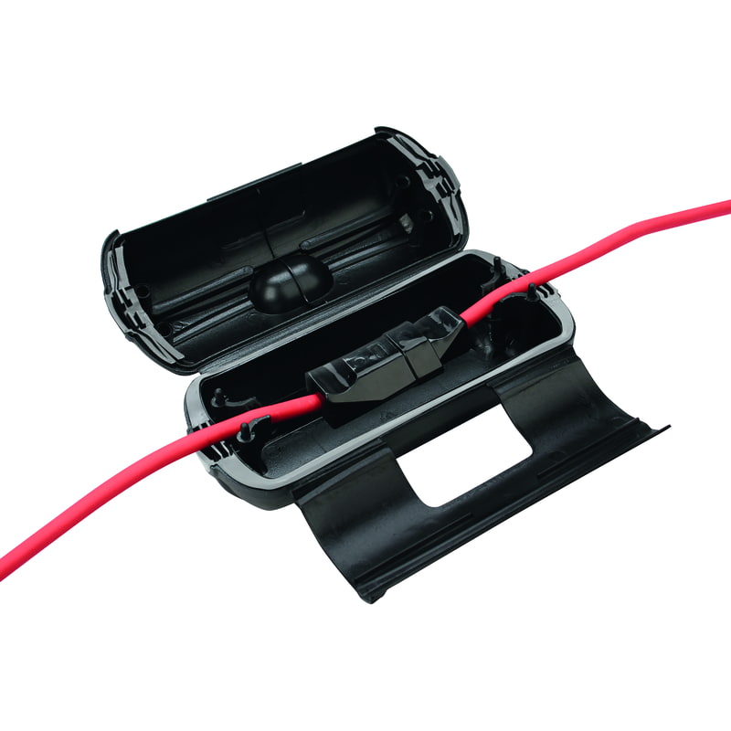 Steffen GardenLine Steckerbox / Safe Box medium, IP44, schwarz
