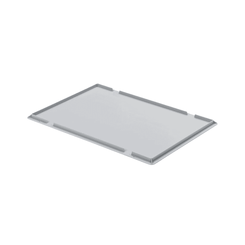 Deckel zu Faltbox grau, 600 x 400 mm