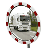 Miroir routier, Type TM avec cadre rouge-blanc