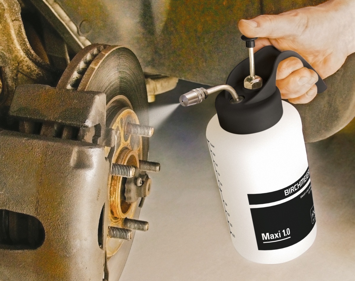 Birchmeier Hand-Sprühgerät Fix / Maxi mit Nebeldüse und Viton-Dichtungen - für Bauprofis, in zwei Füllmengen