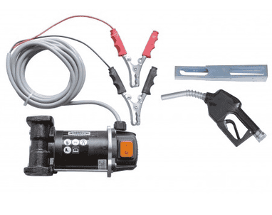 Kit complet Cematic 3000/24 AZ, avec pistolet automatique et support, pompe électrique 24 V, débit 40 l / min