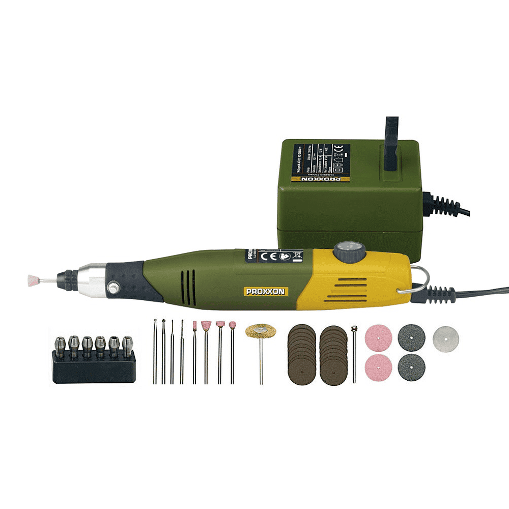Proxxon Kit de modélisme et de gravure avec MICROMOT 60/E en coffret