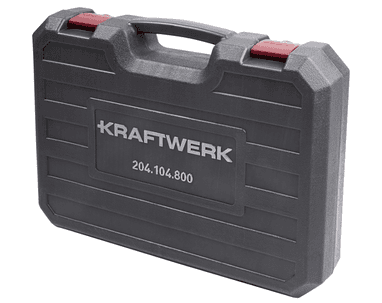 KRAFTWERK Werkzeugkoffer, Steckschlüssel-Satz, BASIC-LINE, inkl. Werkzeug, 1/4"+ 3/8" + 1/2", 200-teilig