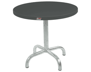 Schaffner Table d'appoint SÄNTIS avec plateau métallique, en diverses couleurs