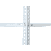 Schulte Rayonnage à tablettes MULTIplus150 avec renforts d'angle, utilisable des deux côtés, différents modèles disponibles