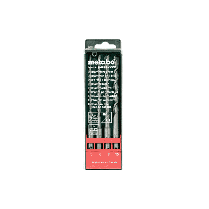 Metabo SDS-plus "SP"-Bohrersatz, 4-teilig