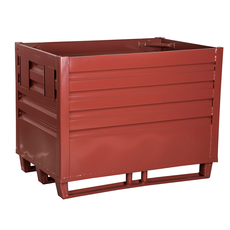 Materialbox öldicht - lackiert in RAL 3009