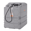Dieseltank CUBE von CEMO mit Elektropumpe 230 V für den Innenbereich, 1500 - 7500 l Inhalt