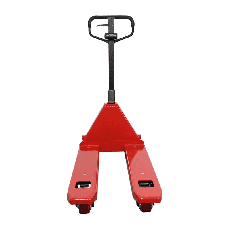 RAVAS Handhubwagen iPT Essential / Palettrolli mit Waage, Tragkraft 2000 kg, Anzeigeschritt 0,5 - 1 kg