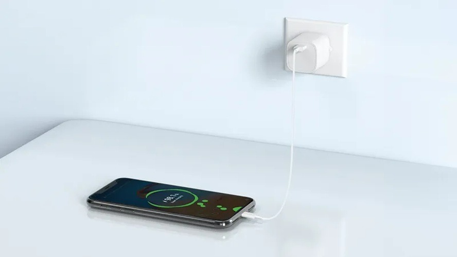 Steffen GaN Ladeadapter 20 W PD, 1 × USB-C, weiss