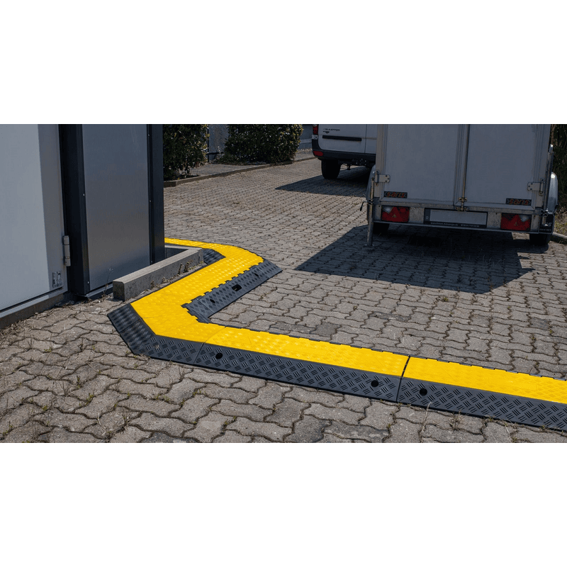 Kabelbrücke mit Deckel, 2 bis 5 Kanäle, gerade oder Winkelstück