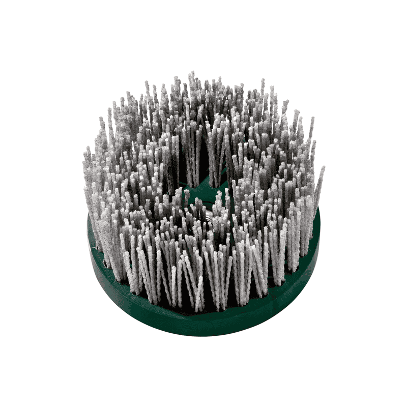 Metabo Brosse circulaire en plastique pour polisseuse d'angle 130 mm, M 14, SiC en quatre versions
