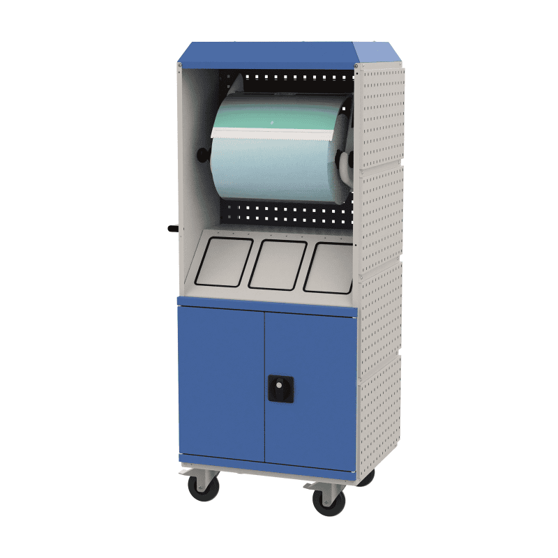 Bedrunka+Hirth Kubik 5S Reinigungsstation Trio, BxTxH 690 x 530 x 1690 mm