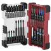 KRAFTWERK Bit Box Profi Impact Control 1/4", 29-teilig, S2-Stahl Impact-Torsionsbits, PH/PZ/TX