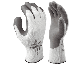 Gants de protection thermique Showa 451, type EN511 010, 1 paire, couleur gris/blanc