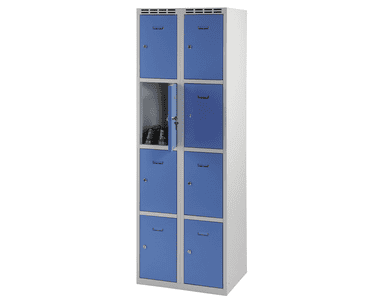 Vestiaire à 8 compartiments