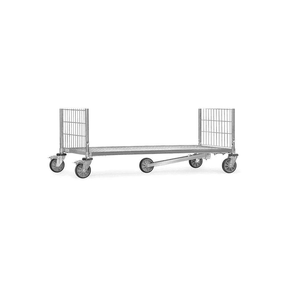 Fetra Spurrolle für Kommissionierwagen, TPE Bereifung