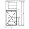 Barrière écluse de sécurité / sas à palettes, Type C 