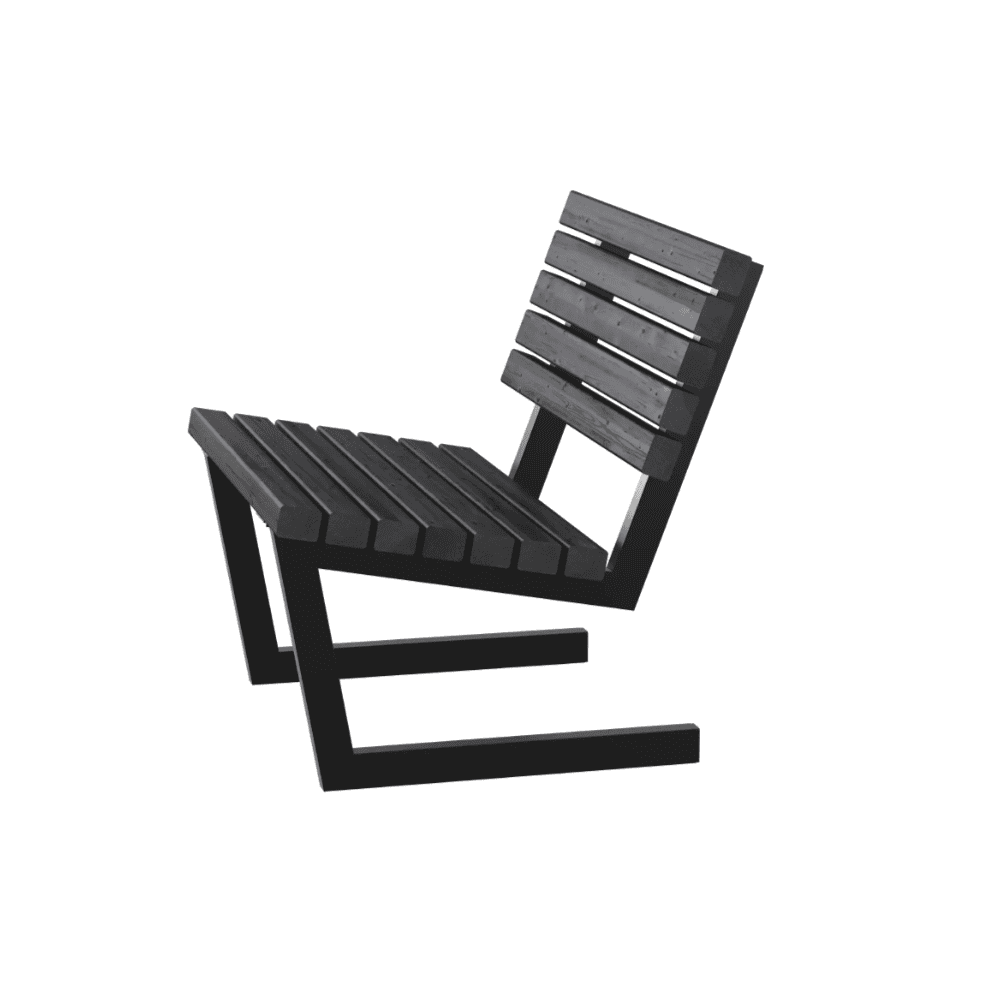 PLUS Fauteuil Siesta Living, 75 cm, disponible en deux coloris