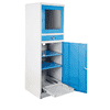 Armoire informatique en différentes versions | protection du matériel informatique contre la poussière et les dommages | mobile ou fixe