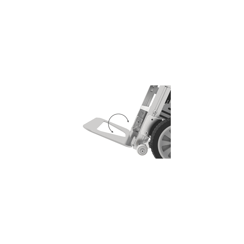 Treppensteiger mit Raupenantrieb und Bremse, Typ TS-105, elektrische Treppensackkarre, Tragkraft 105 kg