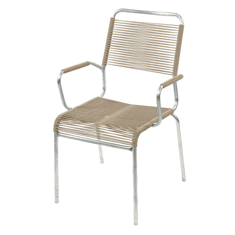 Schaffner RIGI Chaise design spaghetti pour la gastronomie et la terrasse, en diverses exécutions
