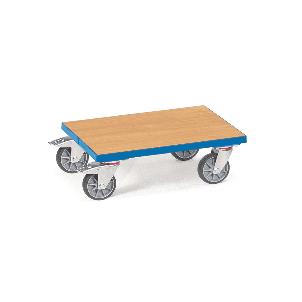 Fetra Eurokasten-Roller 250 kg, mit Bodenplatte, bündig im Rahmen
