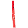 Tréteau de travail SIMPLEX rouge, capacité de charge 200 kg