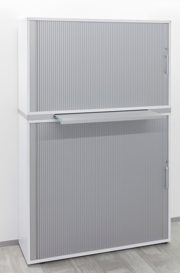 Zusätzlicher Auszugsboden, silber, 1200 x 400 x 38 mm