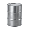 Fût métallique avec 1 bouchon et 1 bouchon d'aération - pour substances liquides, Ø 595 mm