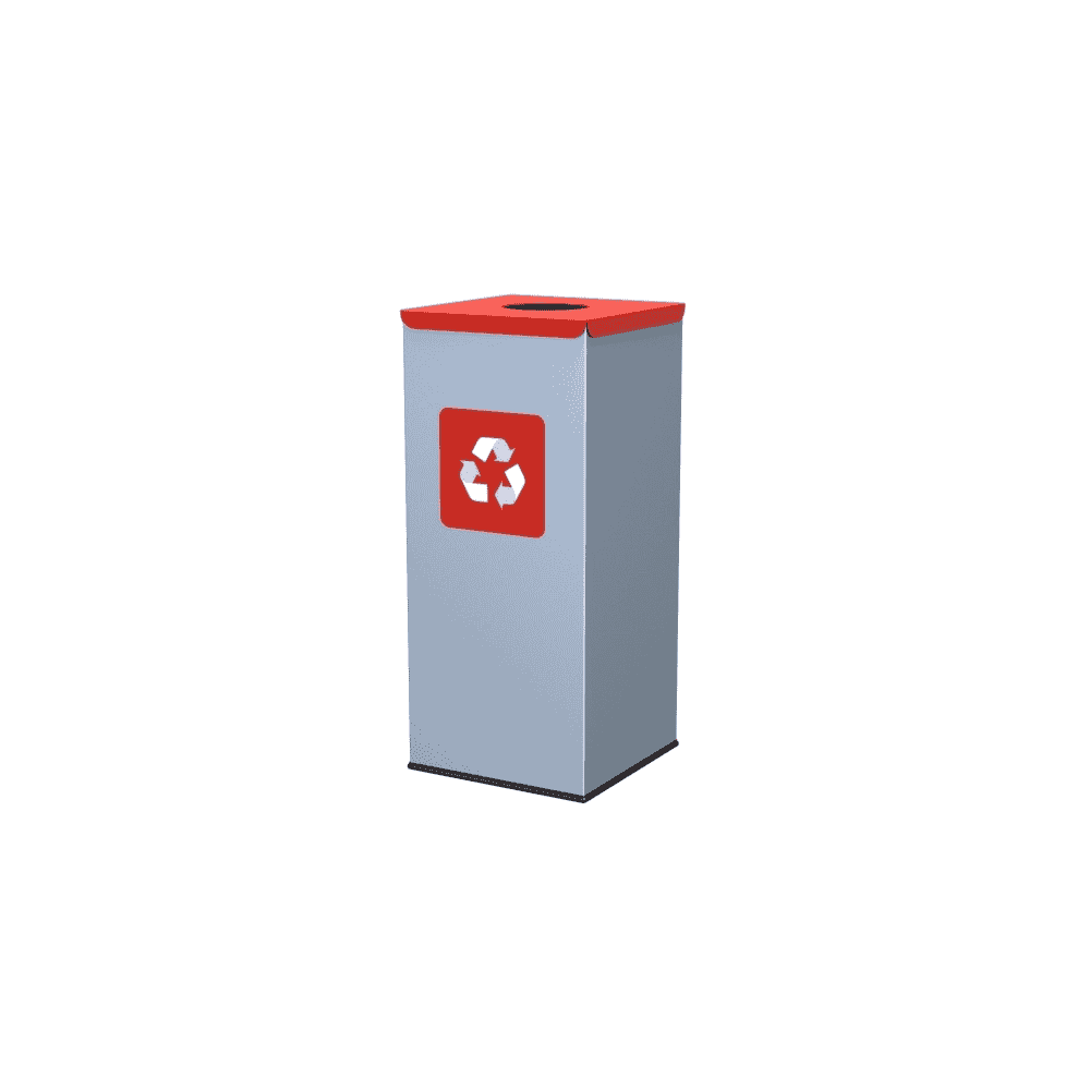 Poubelle pour le tri des déchets, en divers coloris