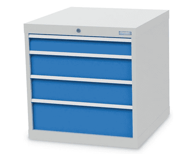 Bedrunka+Hirth Schubladenschrank, Tiefe 736 mm, R 24-24, Schubladenanzahl 4