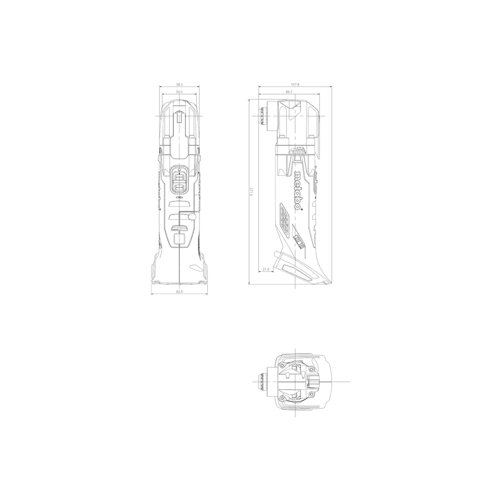 Metabo Akku-Multitool MT 18 LTX, 18 V in zwei Ausführungen