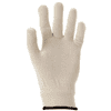 Gants en coton Ansell EDGE Stringknits 76-100, blancs, en 2 tailles