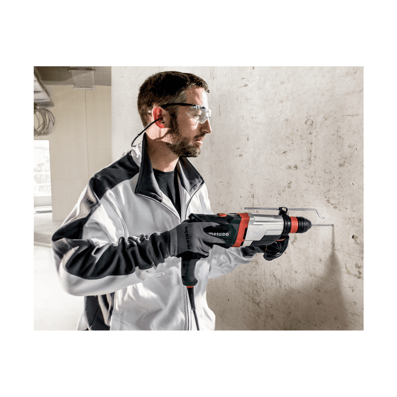 Metabo Multihammer UHEV 2860-2 Quick, 1100 Watt, mit metaBox 145 L und SDS-plus-Bohrer- / Meisselsatz (10-tlg.)