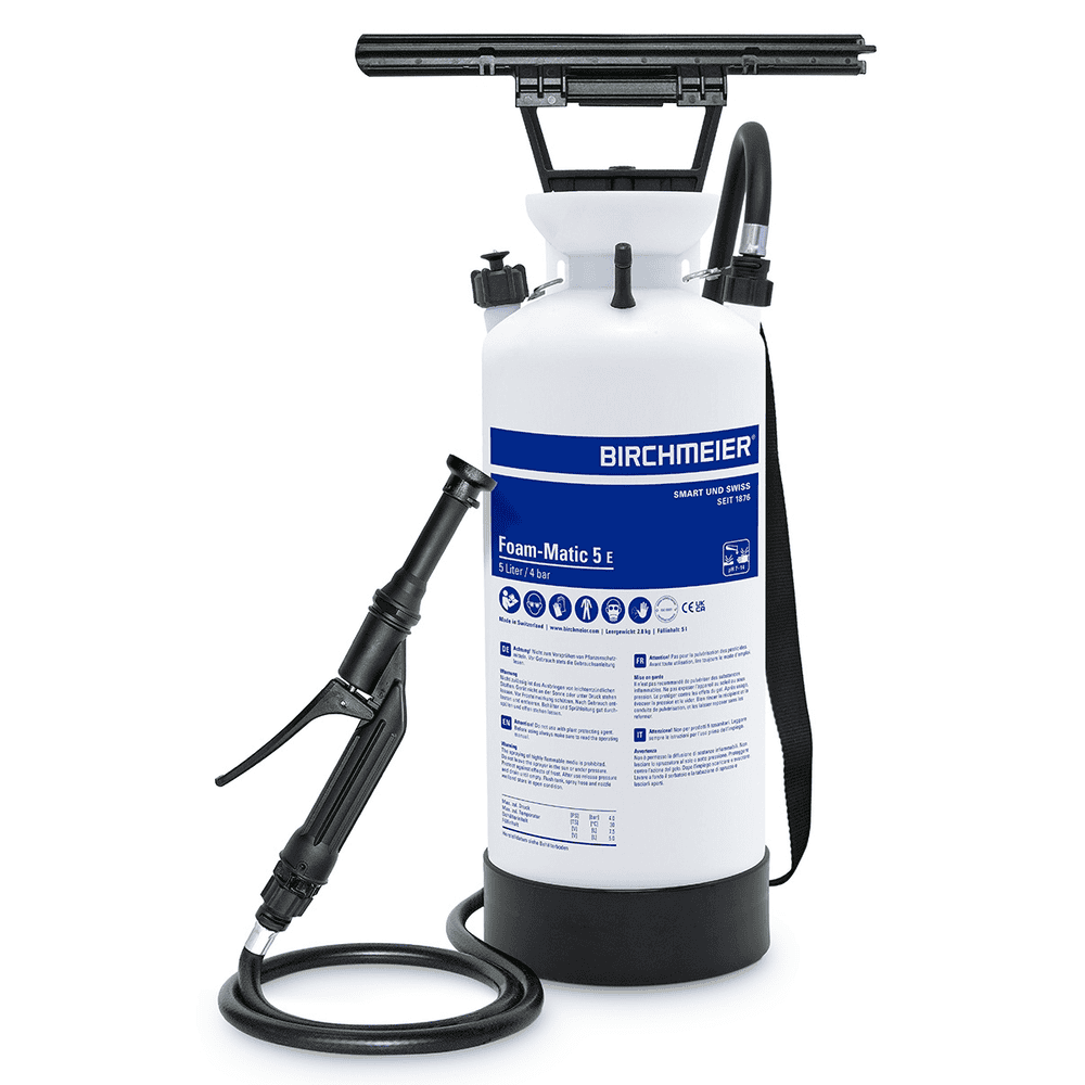 Birchmeier Druckspeicher-Schaumgerät Foam-Matic 5 E, für Laugen, Füllmenge 5 l