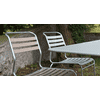 Schaffner Chaise de jardin de jardin SÄNTIS, revêtement par poudre, en diverses exécutions