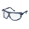Lunettes à branches UVEX Skyguard NT, écran teinté incolore, bleu/gris