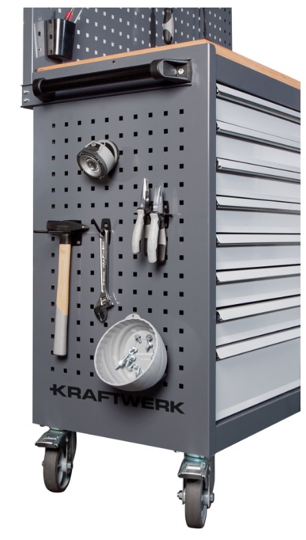KRAFTWERK Werkstattwagen BT700 60/40, Tragkraft 450 kg, leer, in diversen Ausführungen