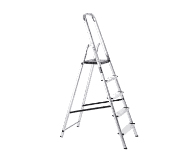 Escabeau en aluminium de différentes tailles