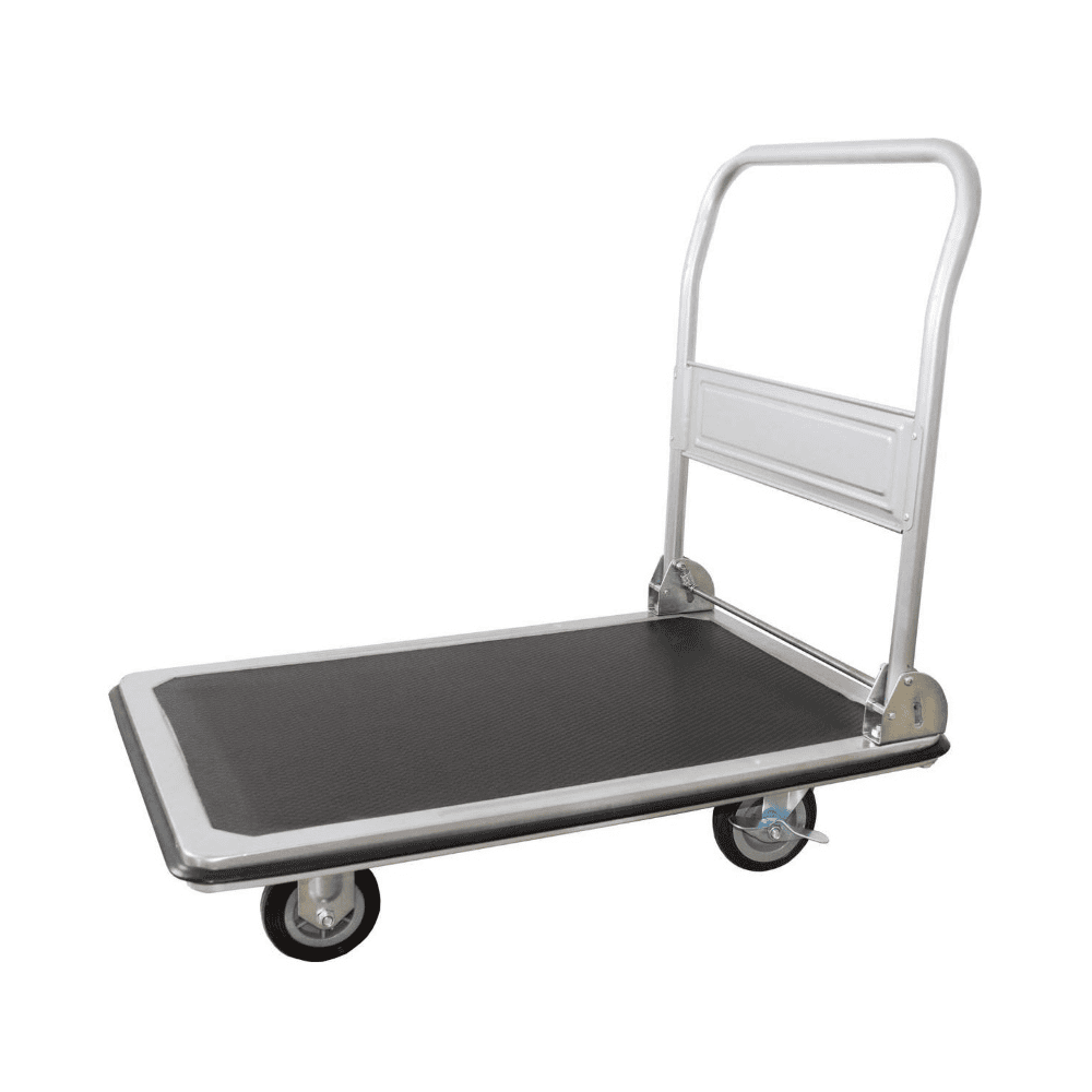 Plattformwagen, Tragkraft 250 kg, Anthrazit, LxBxH 920 x 610 x 860 mm