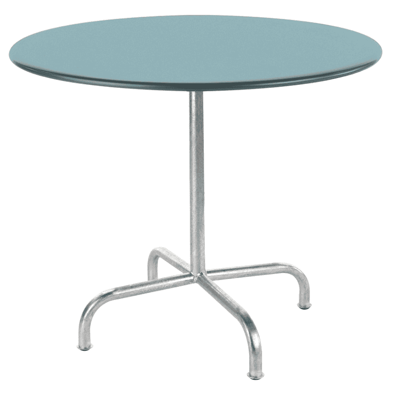 Schaffner Table de jardin ronde Rigi, résistante aux intempéries, rabattable et stable, en diverses exécutions