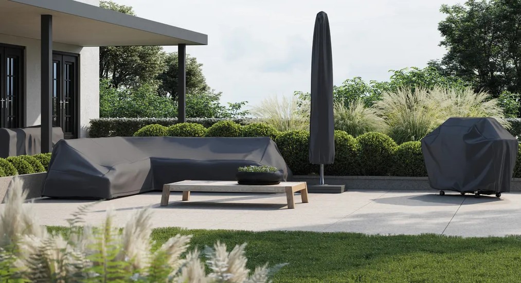 Platinum AeroCover Schutzhülle Lounge L-Form, links, LxLxBxH 2700 x 2100 x 850 x 650/900 mm